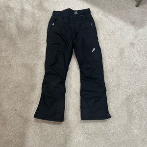 Stylish Kids Black Snow Pants